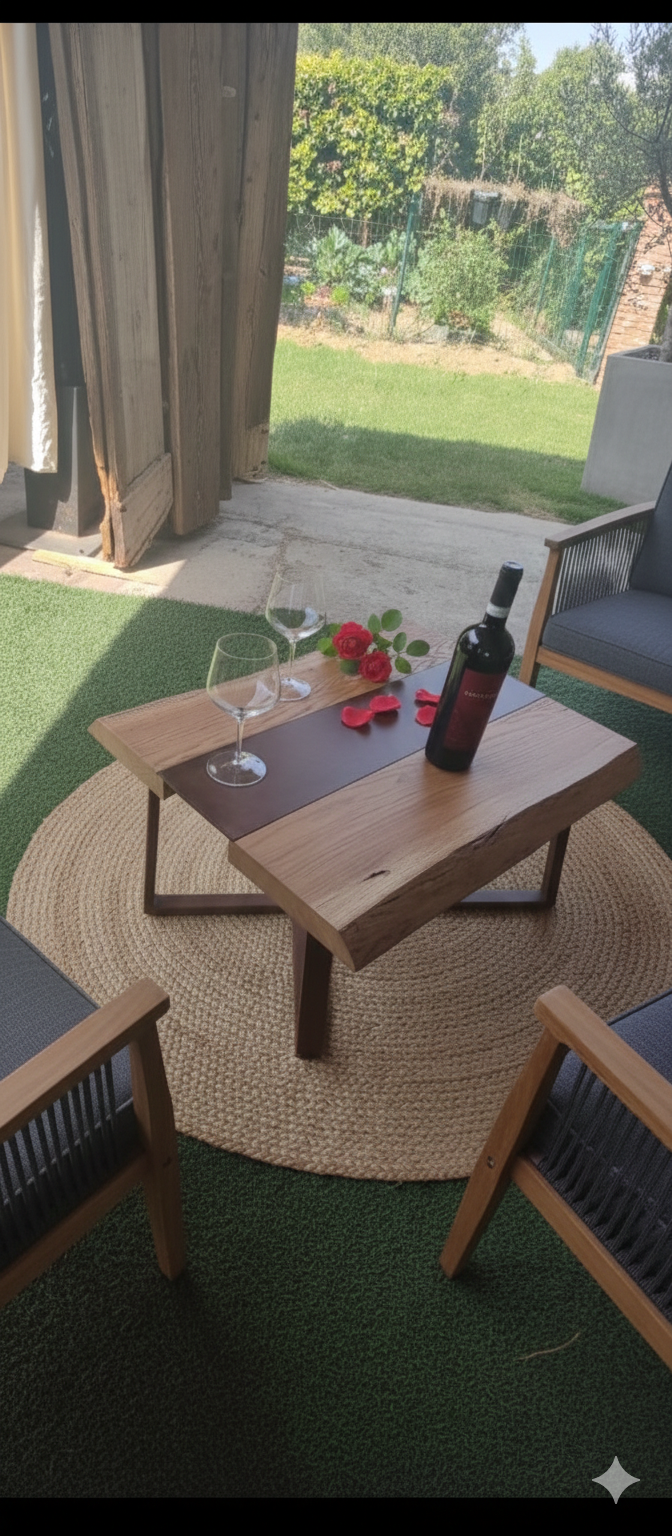 Tavolino Mod. CortenOak